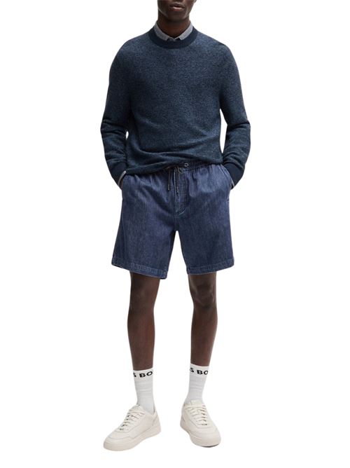 Bermuda uomo in denim Boss Orange | 50537789405